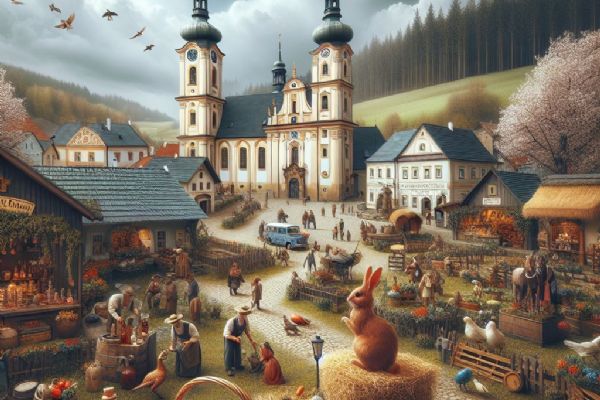 Velikonoční oslavy a turistické akce oživují jižní Čechy