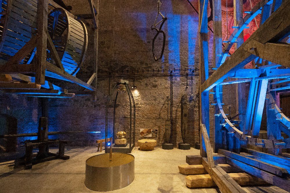 Národní technické muzeum Plasy představuje středověké stavební stroje