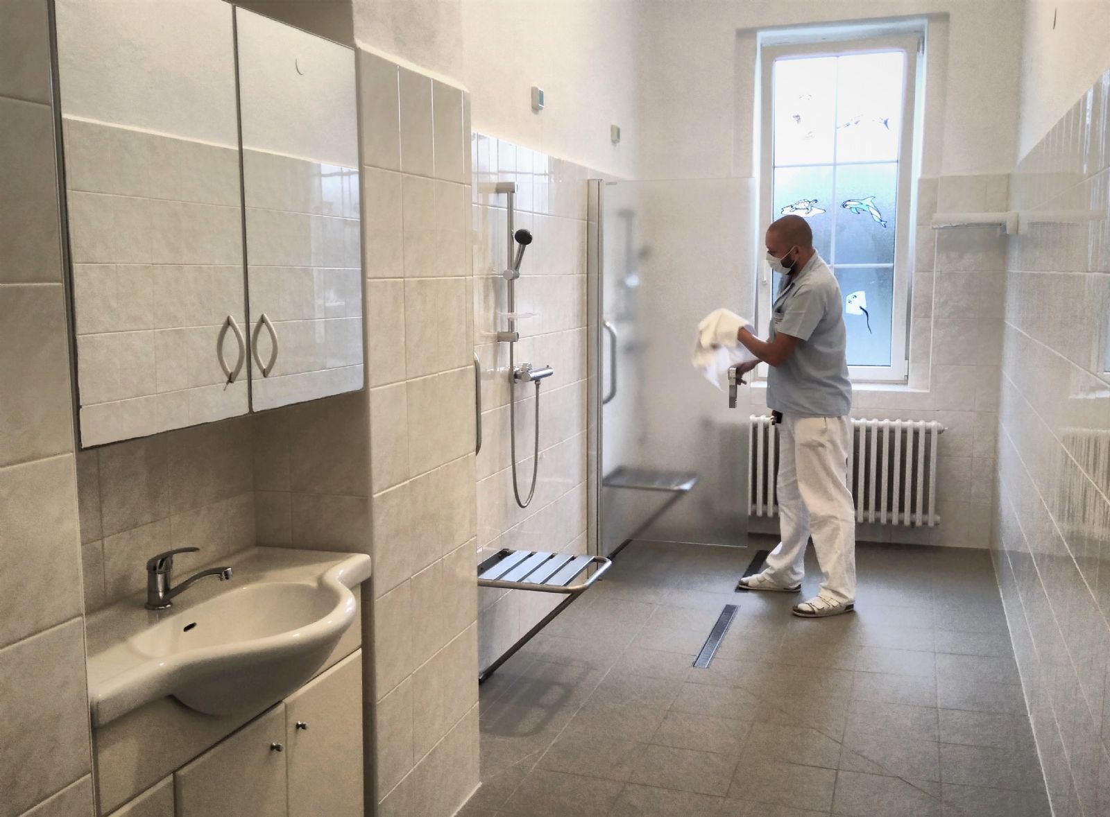 Nemocnice Horažďovice zrekonstruovala velké umývárny