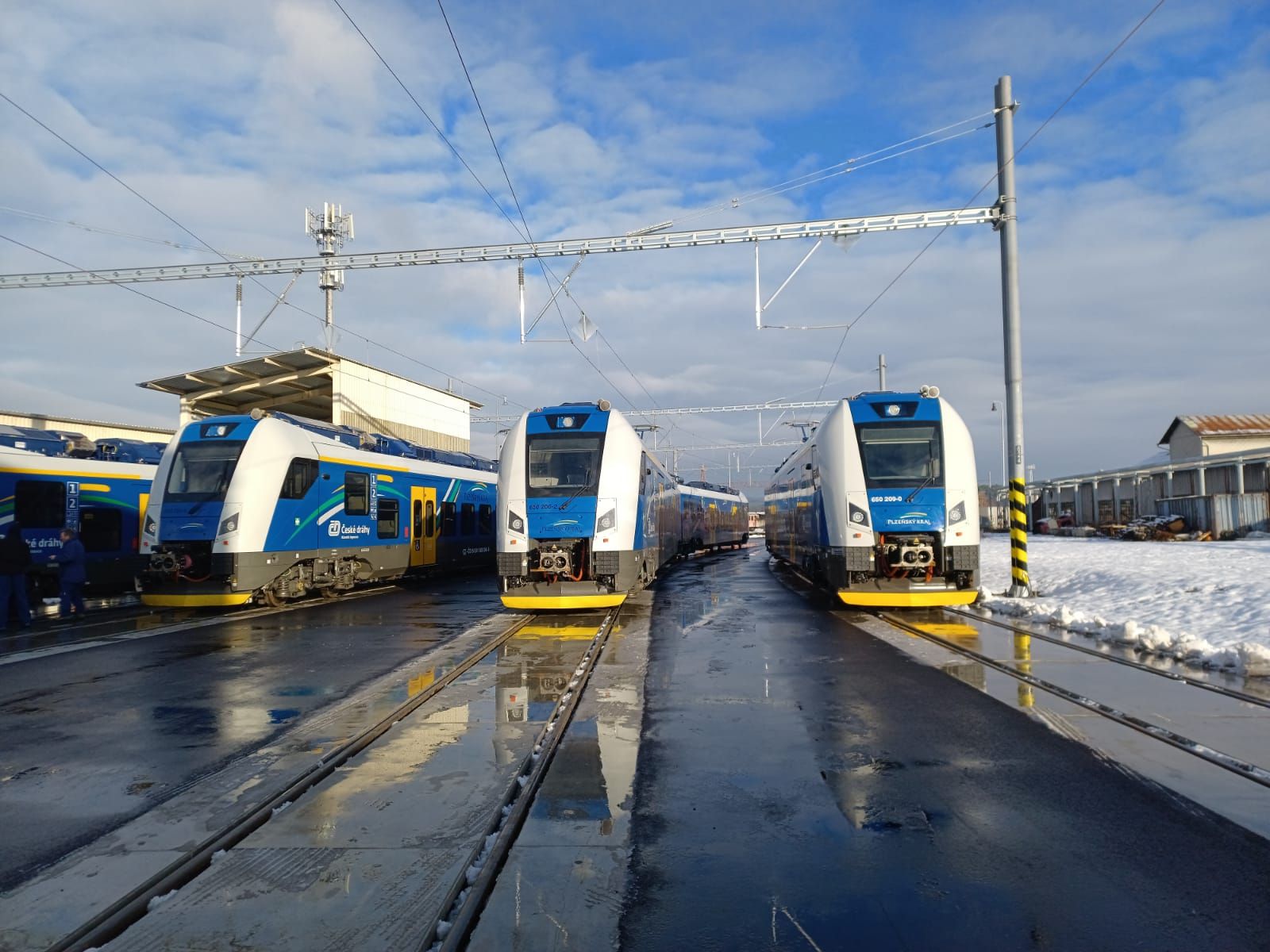 Plzeňské depo se připravuje na provoz dalších RegioPanterů  
