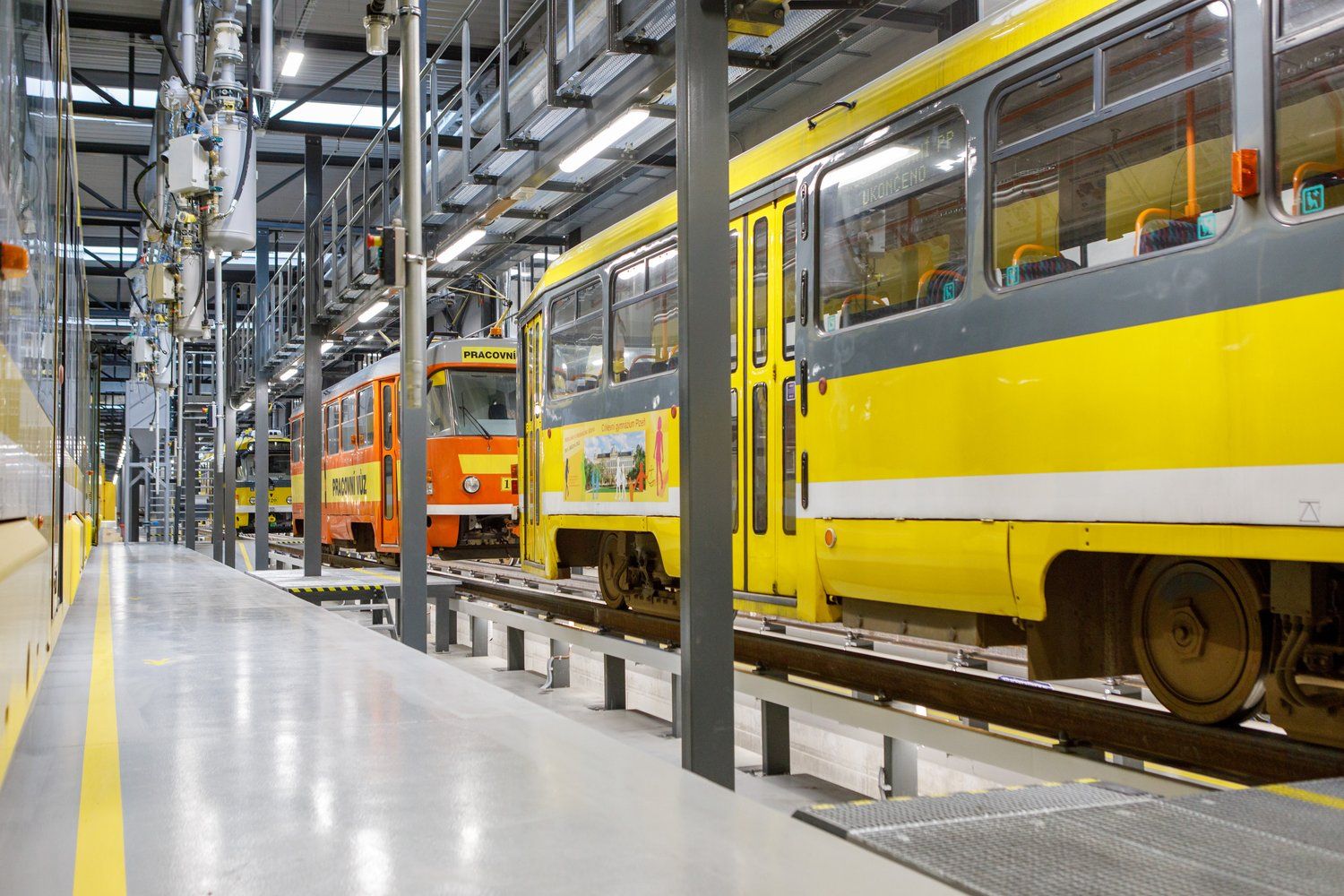První z objektů modernizované vozovny v Plzni už slouží svému účelu