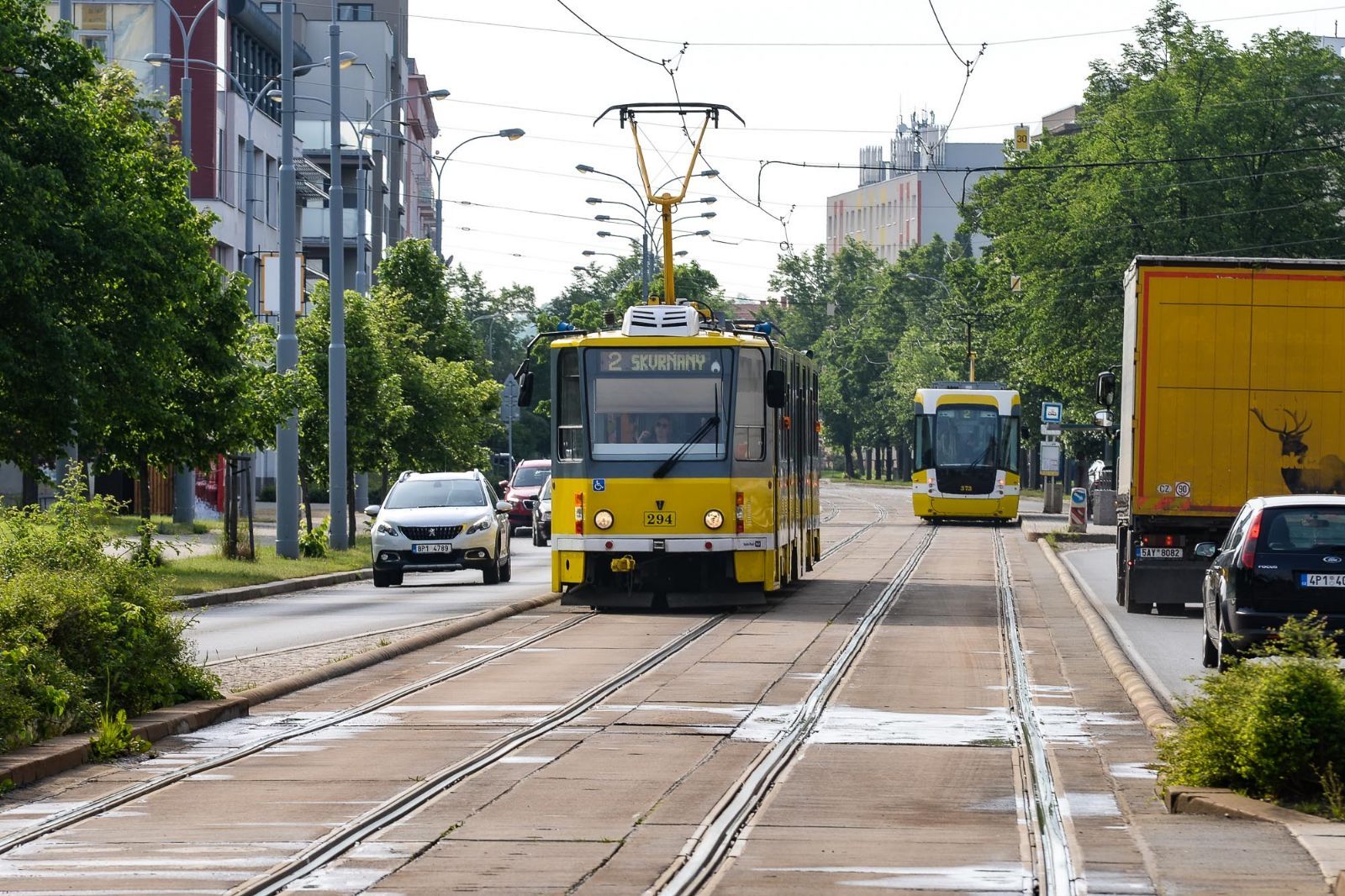 Rozsáhlá oprava tramvajové trati na Koterovské ve středu startuje