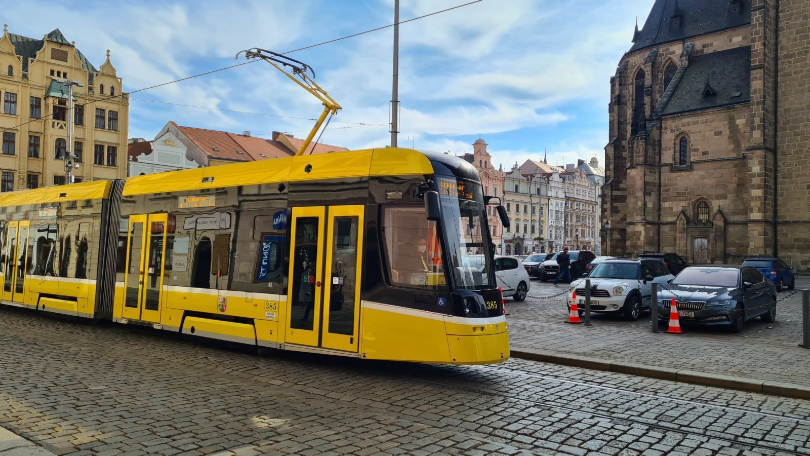 V ulici Terezie Brzkové startuje oprava tramvajové trati