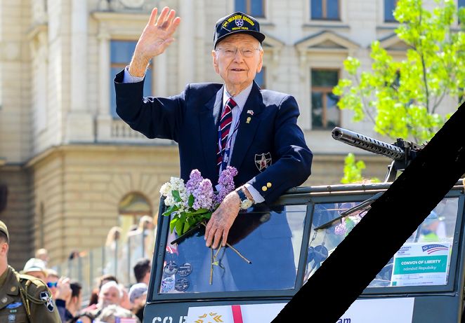 Zemřel americký veterán Earl Ingram, Plzeň uctí jeho památku