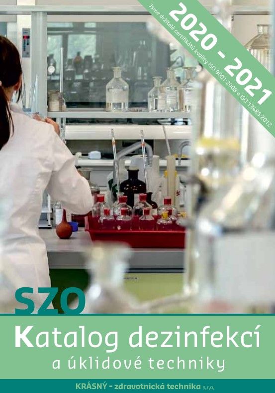 Nový katalog účinných dezinfekčních prostředků pro roky 2020 až 2021