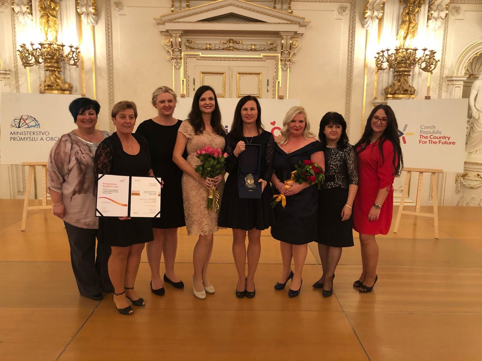 CPOS Město Touškov obdrželo Národní cenu v programu Excelence, nejvyšší ocenění Národní ceny kvality České republiky