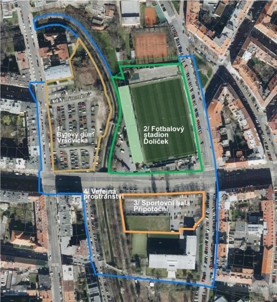 Praha chystá výstavbu městských bytů ve Vršovicích, připravuje se i na rekonstrukci legendárního stadionu Bohemians