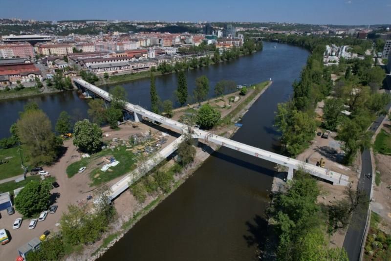 Štvanická lávka se uchází o titul Stavba roku 2023 Štvanická lávka se uchází o titul Stavba roku 2023