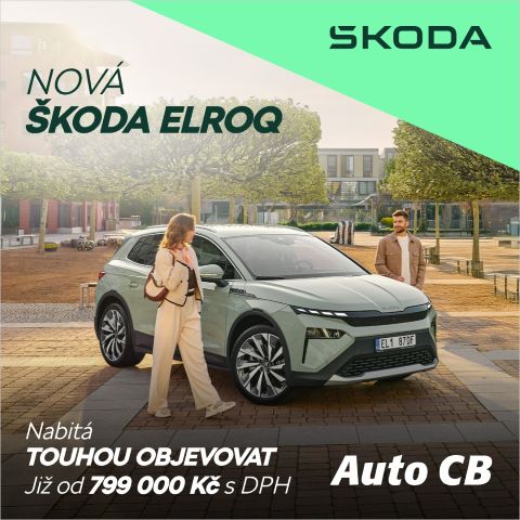 Auto CB s.r.o. | Nová Škoda Elroq Auto CB s.r.o. | Nová Škoda Elroq