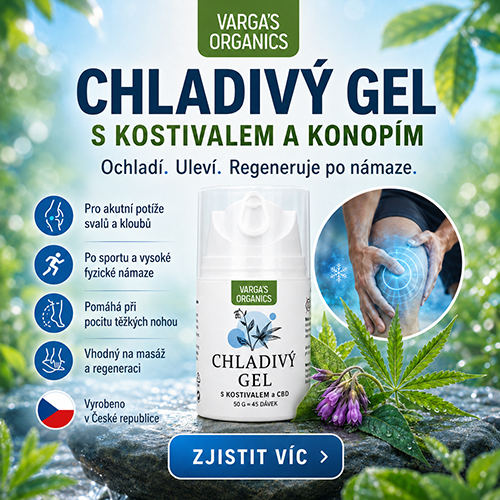 Vargas Organics - chladivý gel