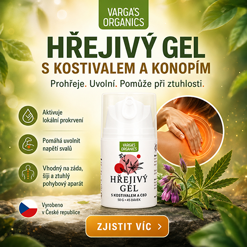 Vargas Orgranics - hřejivý gel