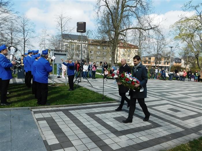 Cheb: Představitelé města uctili památku osvoboditelů