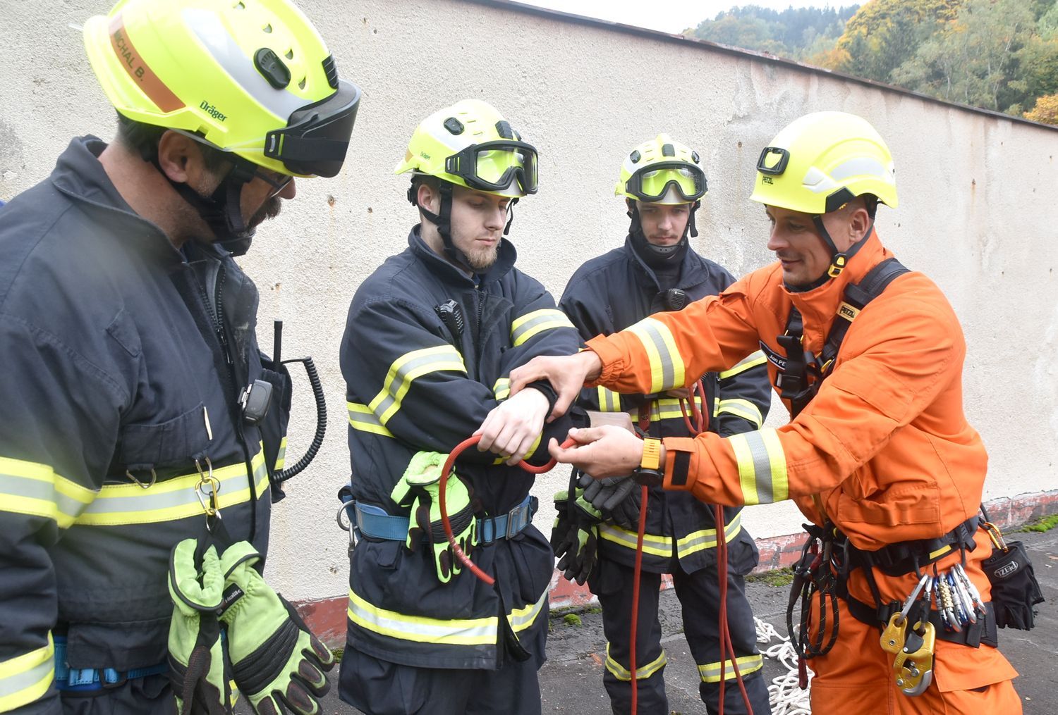 Region: Cvičení hasičů proběhlo úspěšně