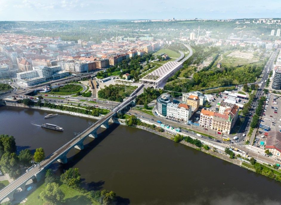 Začíná modernizace dalšího úseku trati na letiště, mezi Prahou-Bubny a Výstavištěm