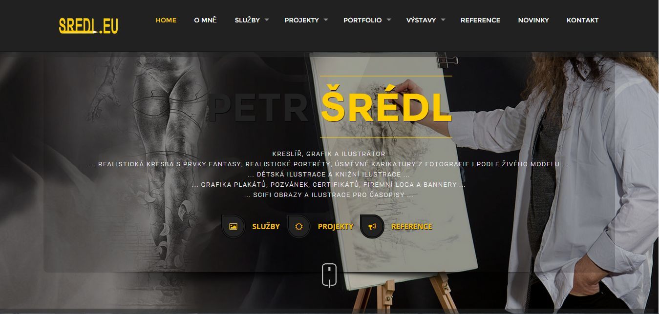 Nový profi web Sredl.eu od Uniweb.cz