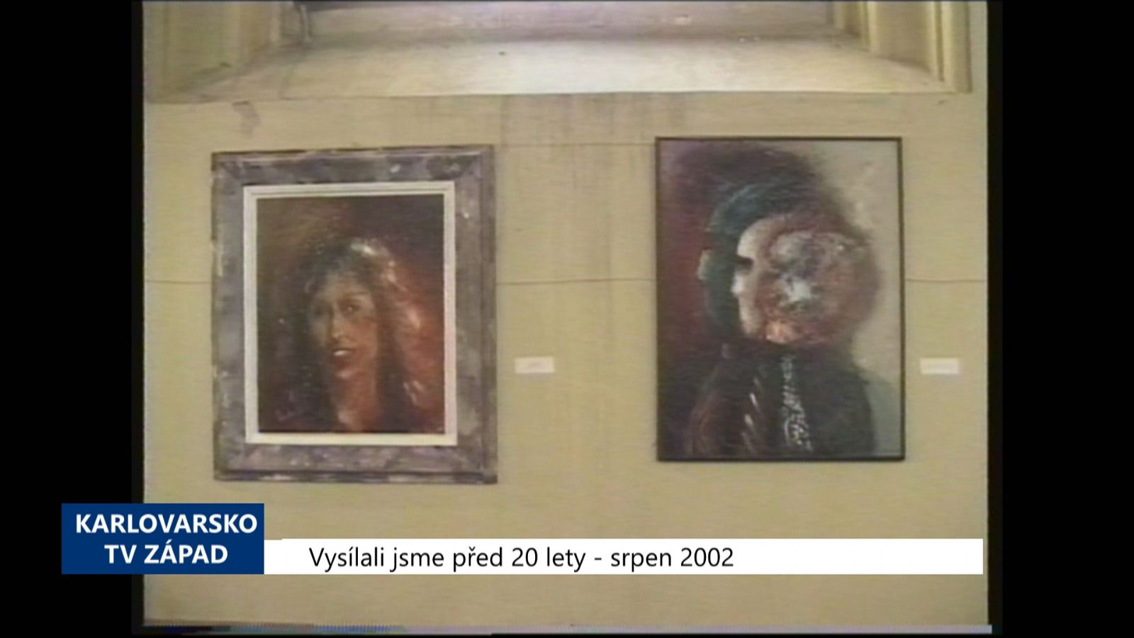 2002 – Cheb: Josef Fleischman má první samostatnou výstavu (TV Západ)