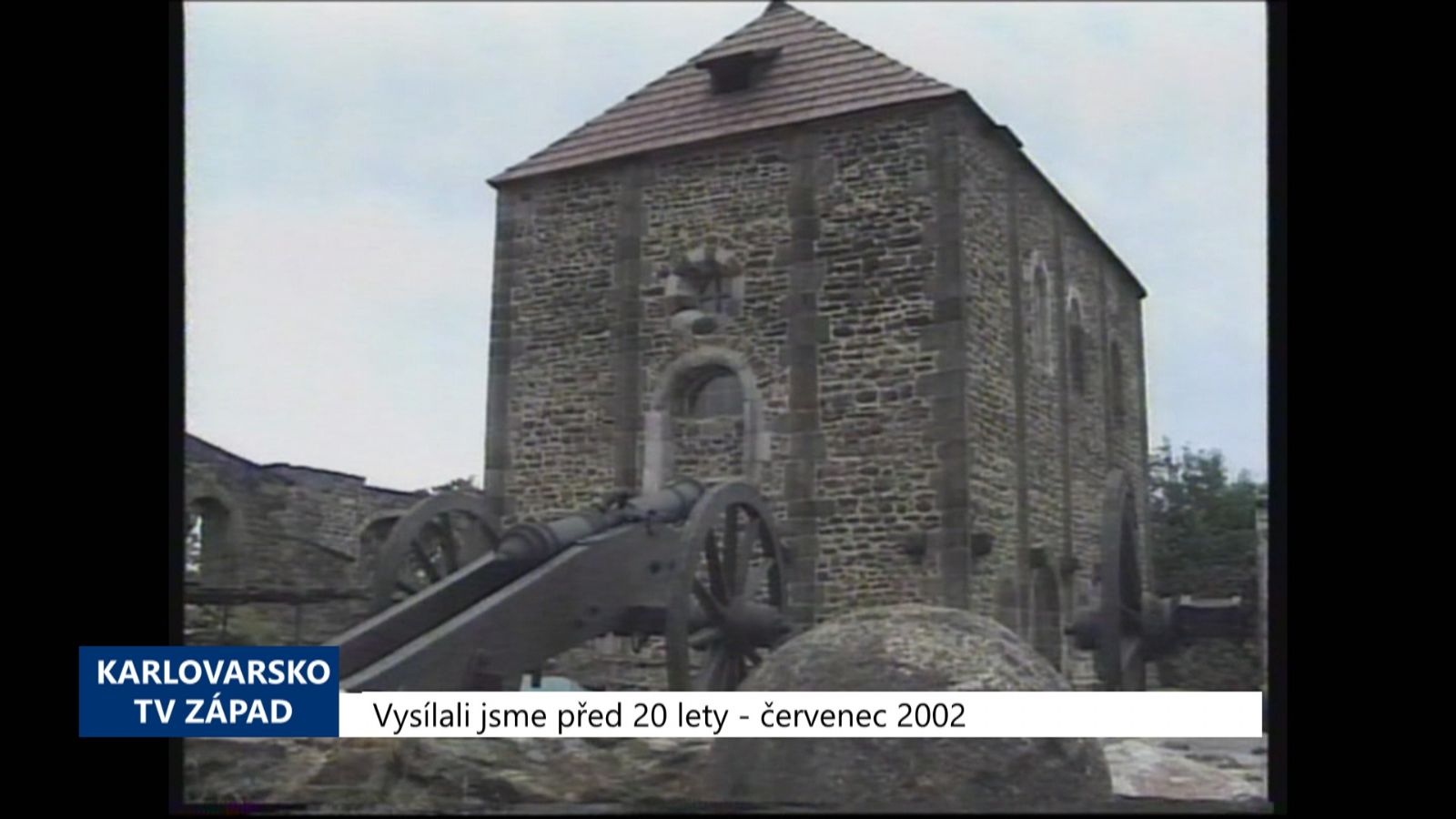 2002 – Cheb: Opravovaná kaple na hradě je dočasně zpřístupněná (TV Západ)