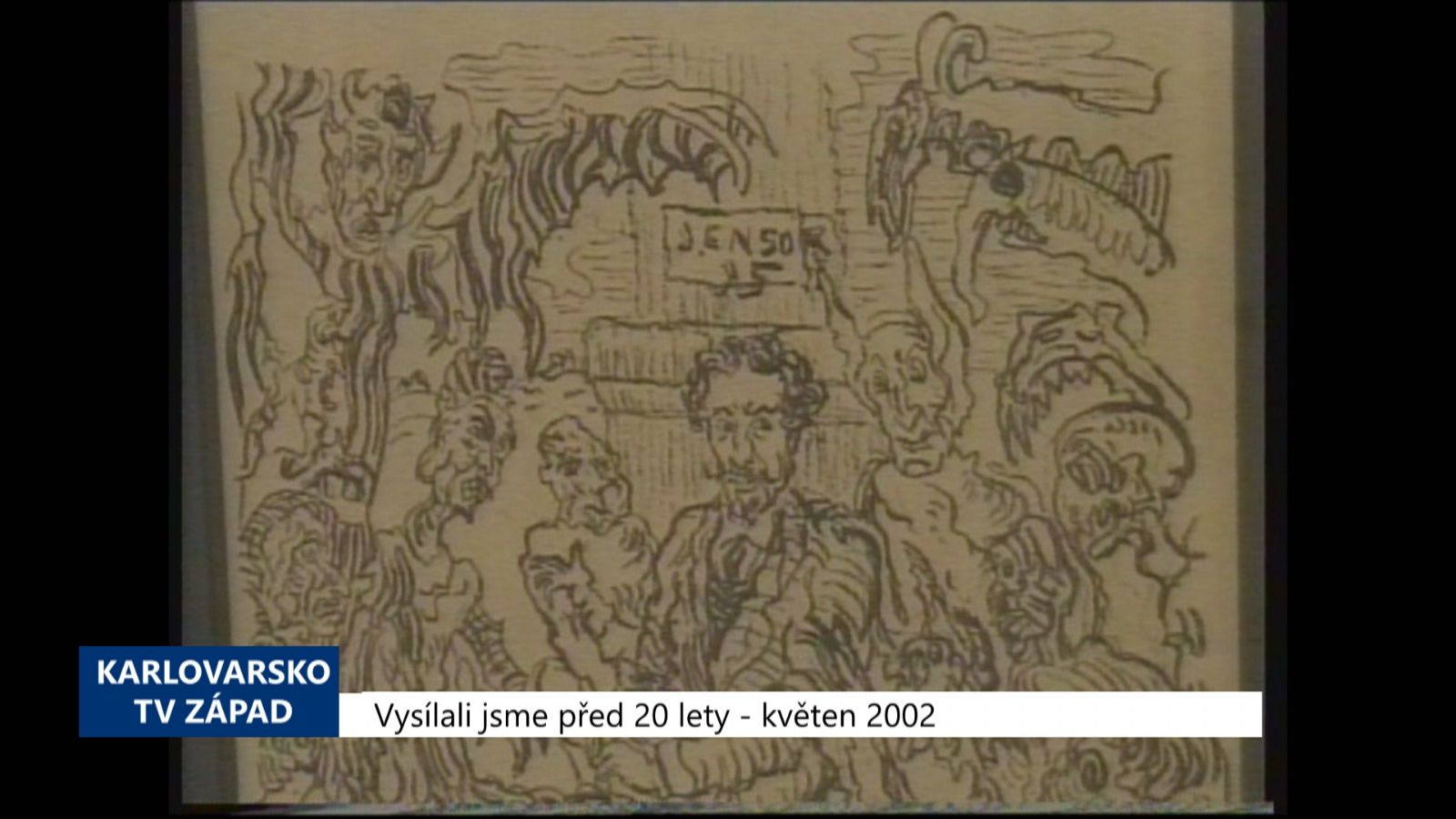 2002 – Cheb: V Galerii jsou unikátní Ensorovy grafické listy (TV Západ)