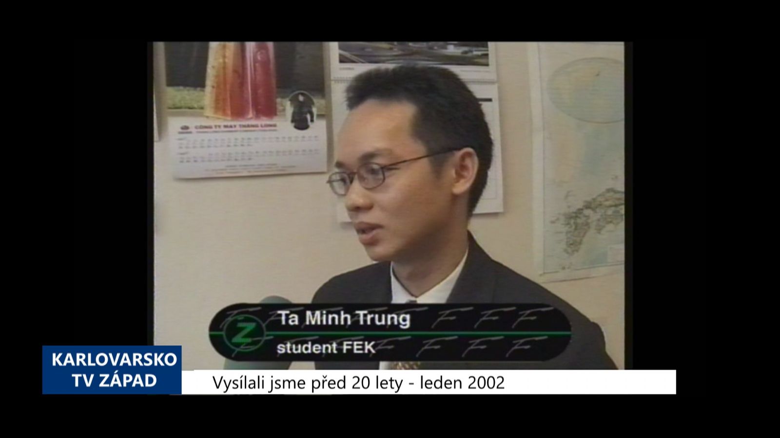 2002 – Cheb: Výzkum mezi Vietnamci přinesl řadu překvapení (TV Západ)