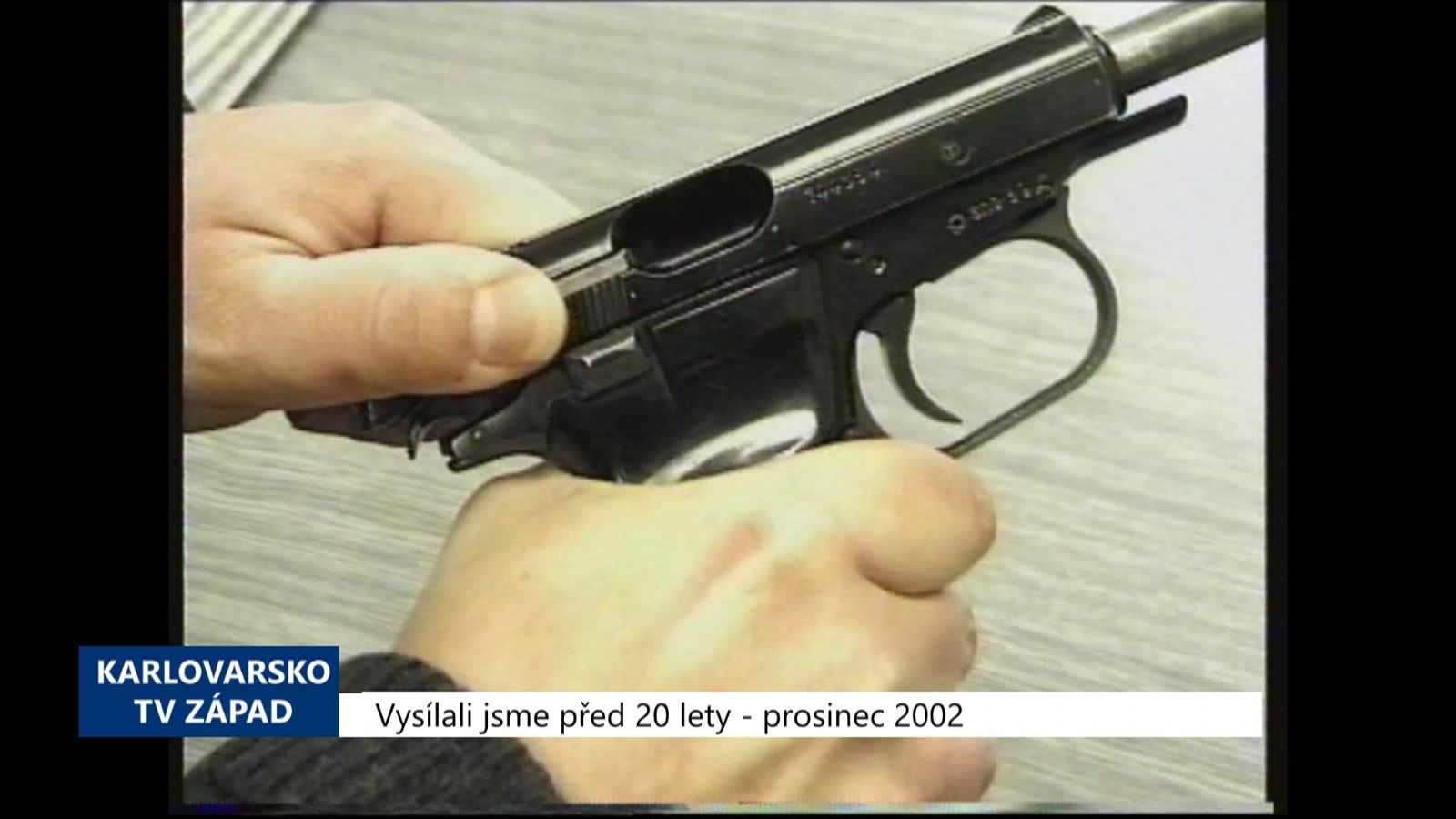 2002 – Region: Nový zákon o zbraních rozšíří kompetence Policie (TV Západ)