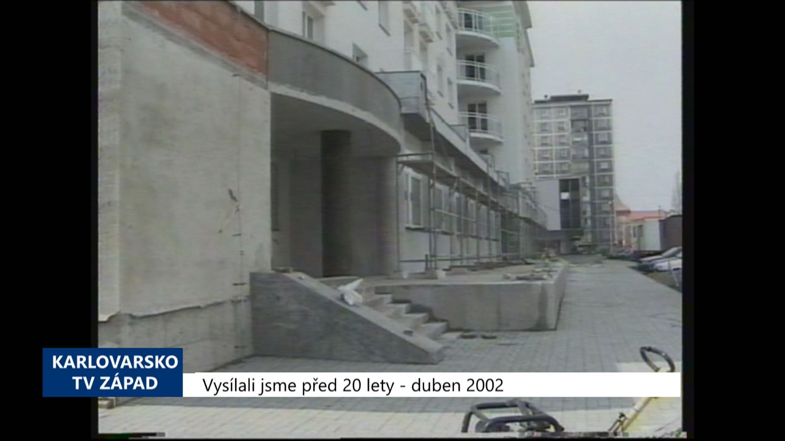 2002 – Sokolov: Město vybralo 45 nových nájemníků luxusních bytů (TV Západ)
