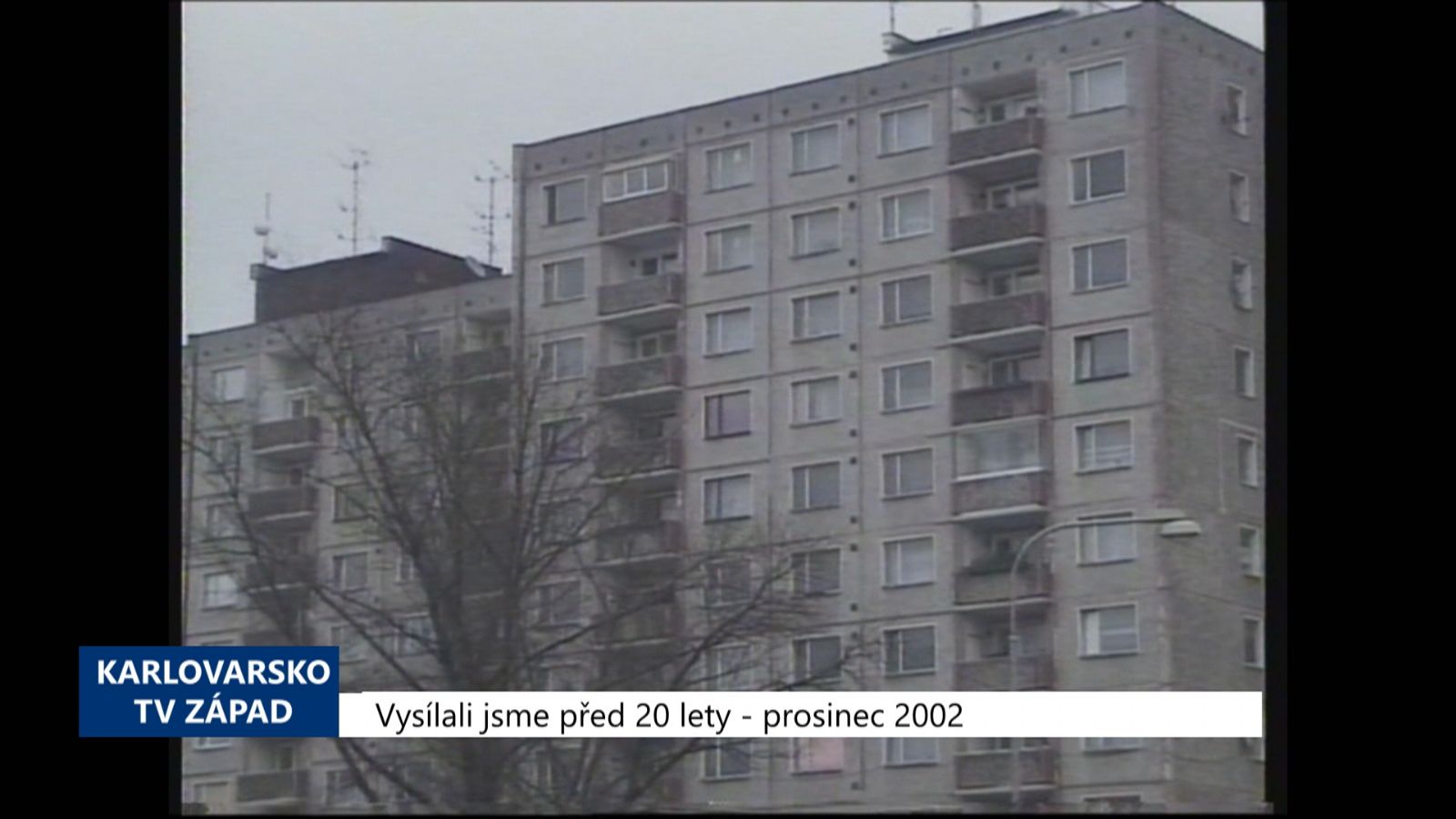 2002 – Sokolov: Město zváží prodej 200 bytů na Vítězné (TV Západ)