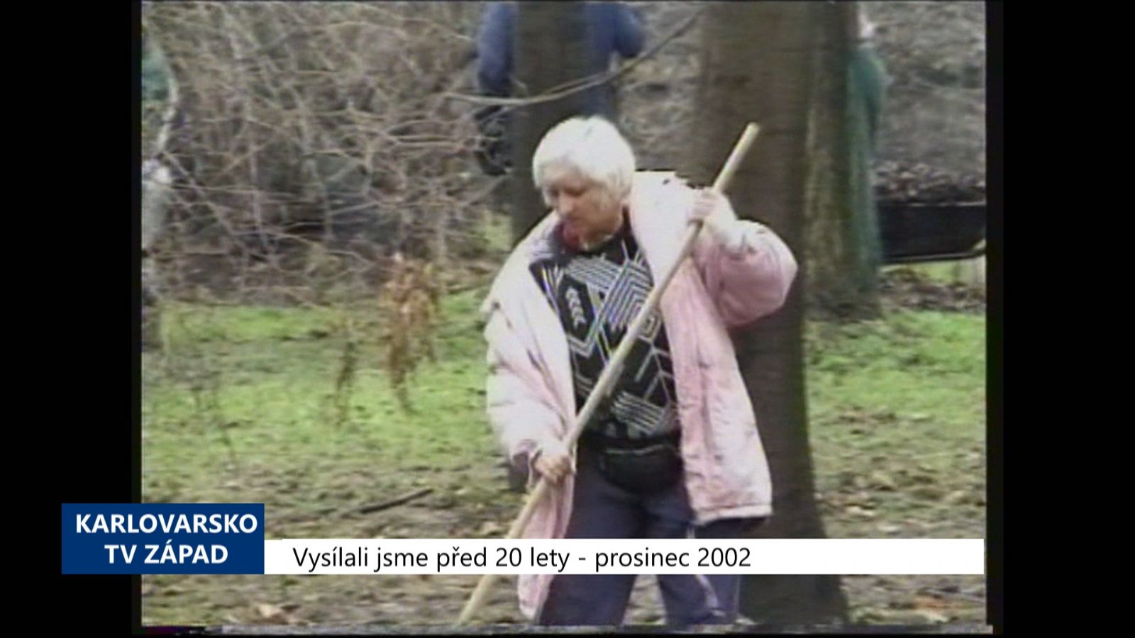 2002 – Sokolov: Na jaře začnou postřiky kaštanům proti klíněnce (TV Západ)