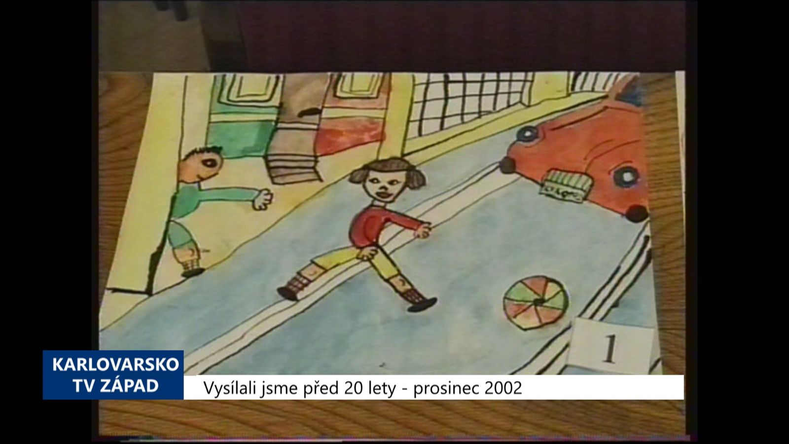 2002 – Sokolov, Praha: Děti s Ajaxem navštívily Policejní muzeum (TV Západ)