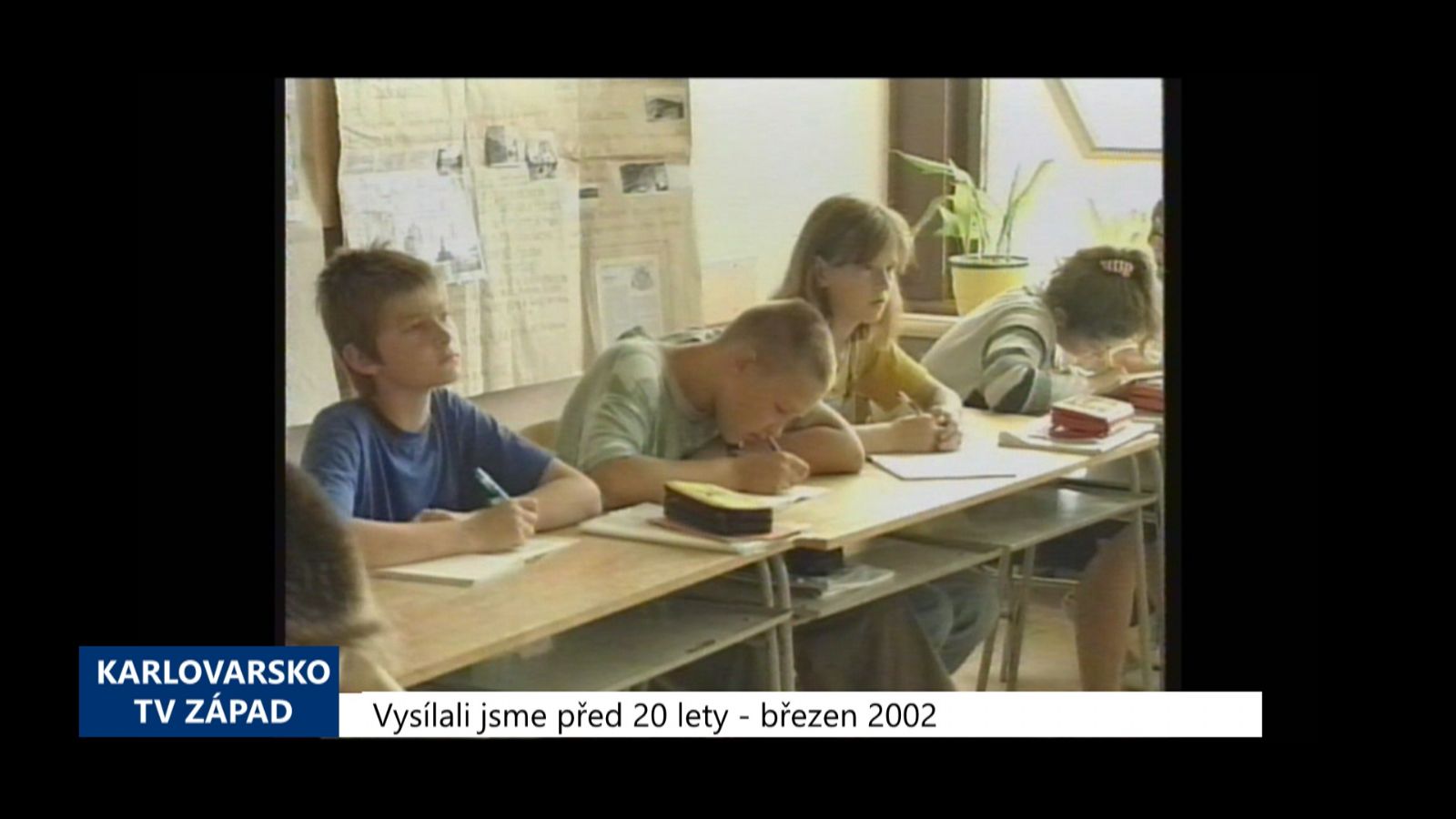2002 – Sokolov: Rušení školy se odkládá na další volební období (TV Západ)