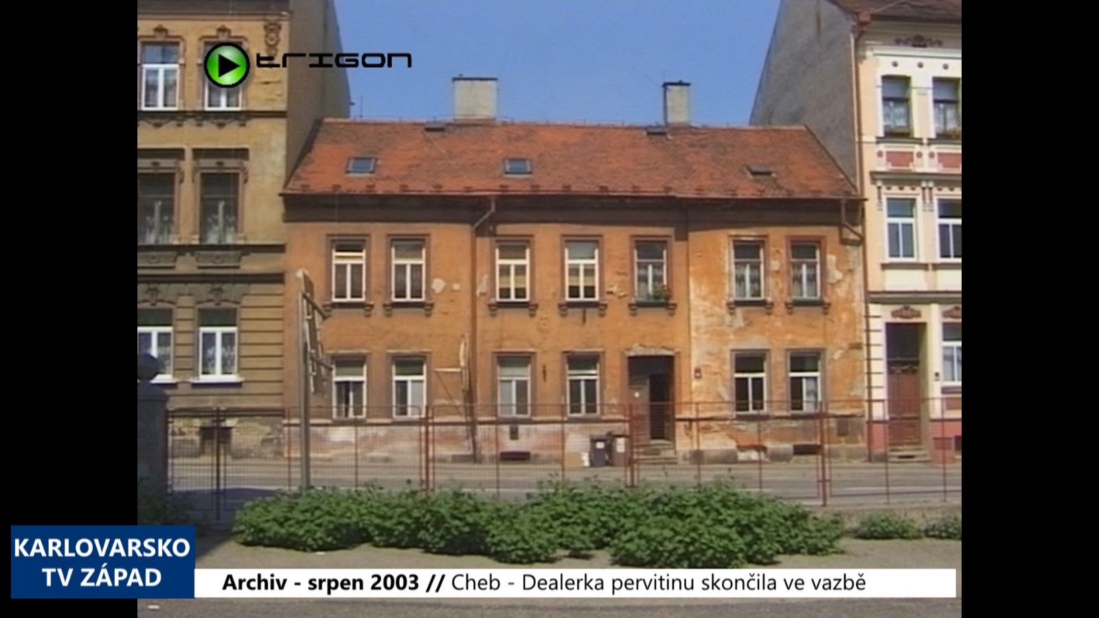  2003 – Cheb: Dealerka pervitinu skončila ve vazbě (TV Západ)