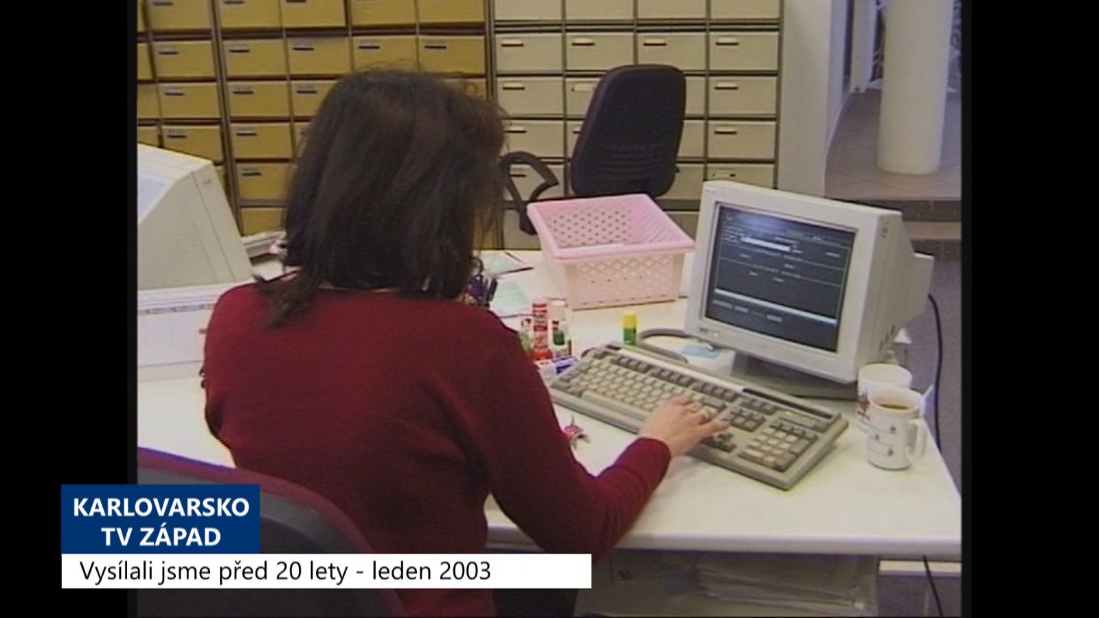 2003 – Cheb: Vybavení nových úředníků vyjde na 14 milionů korun (TV Západ)
