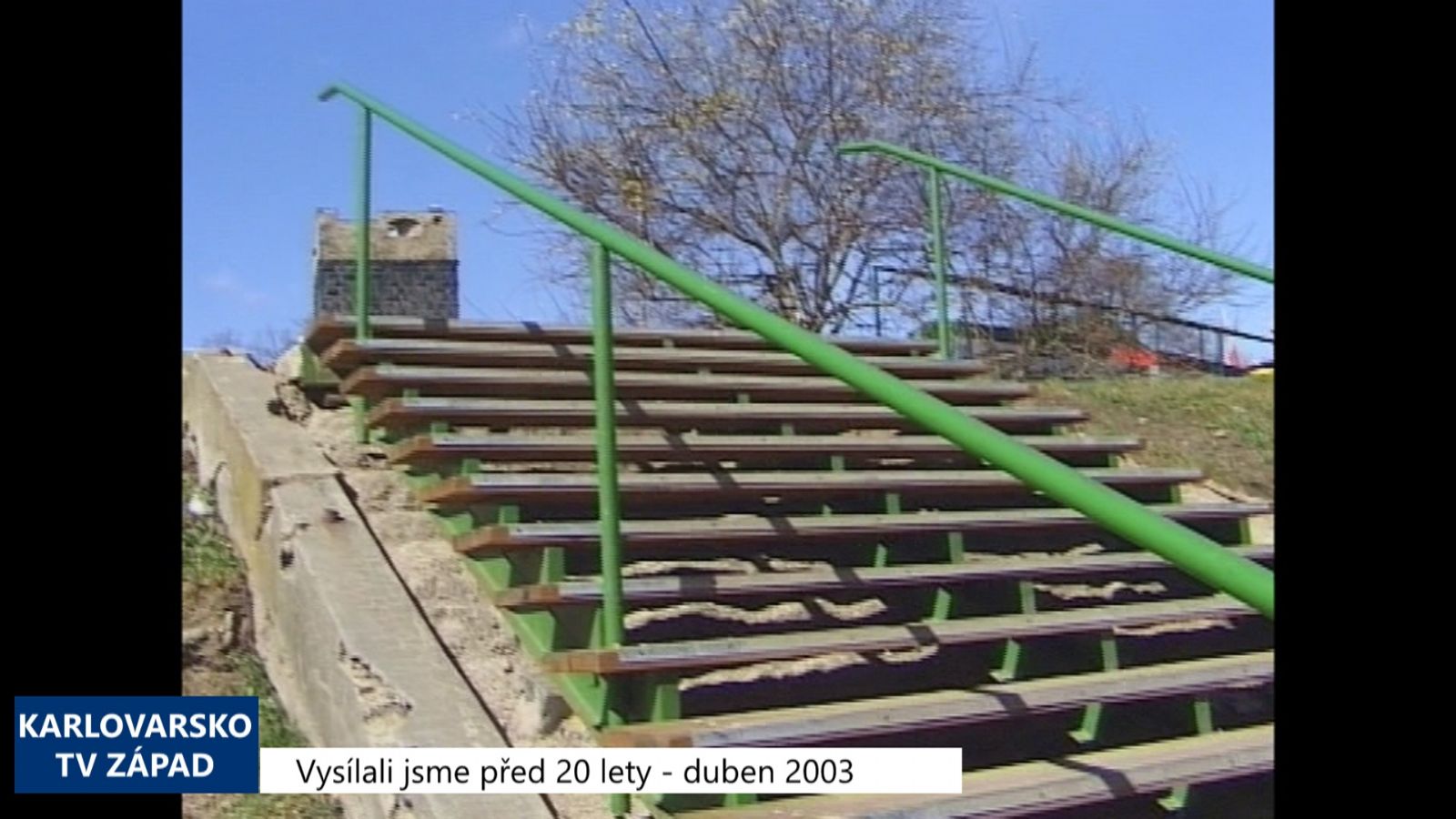 2003 – Cheb: Začíná rekonstrukce ulice Krásnohorské (TV Západ)