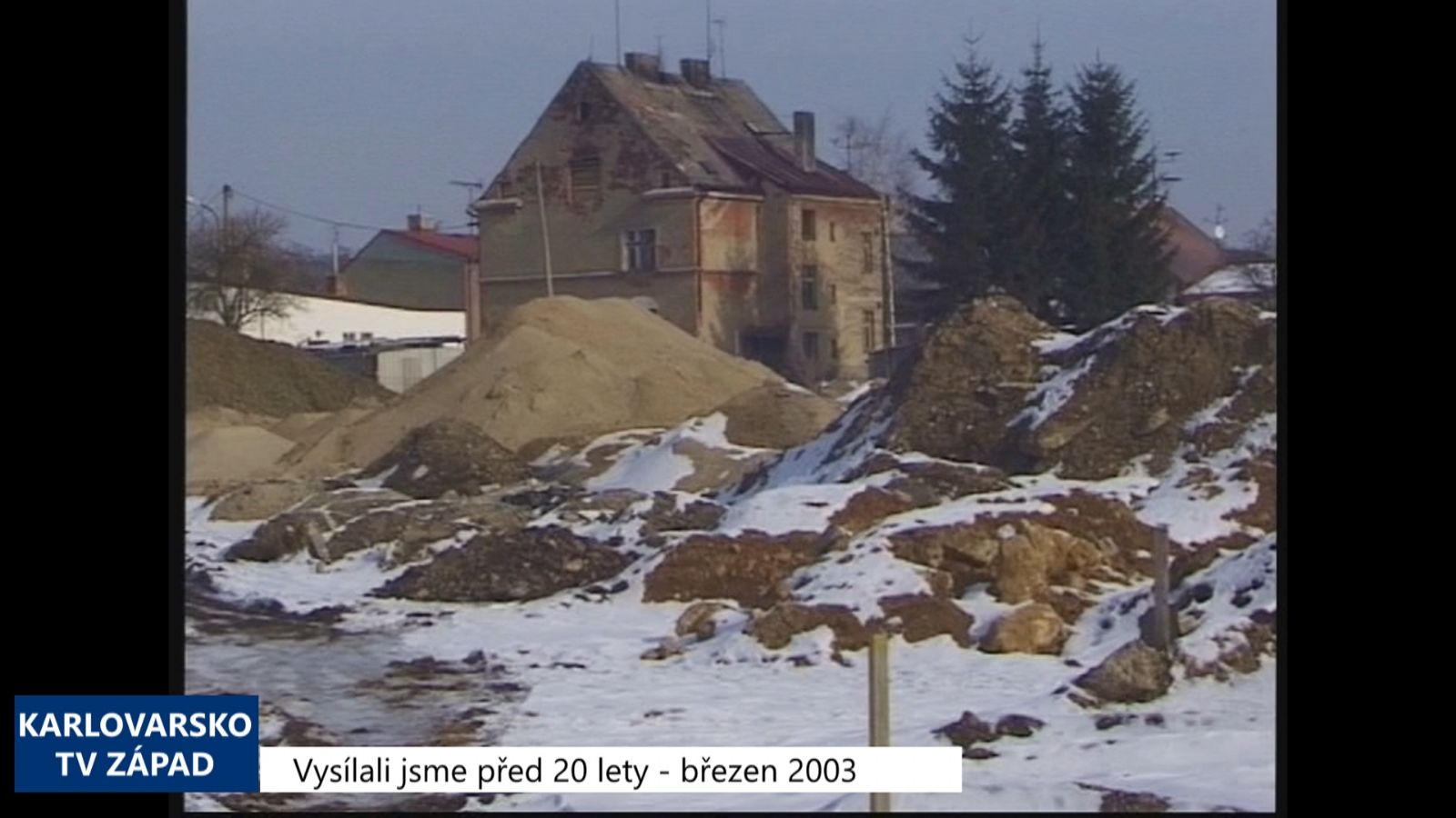 2003 – Sokolov: Další stavební parcely vzniknou na Vítězné (TV Západ)