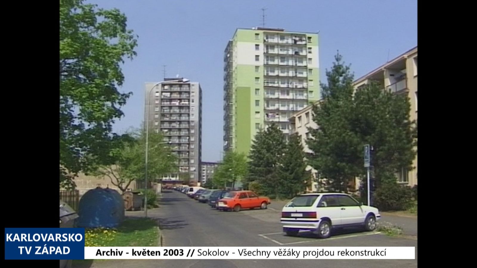 2003 – Sokolov: Všechny věžáky projdou rekonstrukcí (TV Západ)