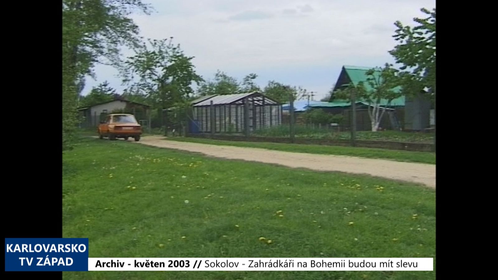 2003 – Sokolov: Zahrádkáři na Bohemii budou mít slevu (TV Západ)