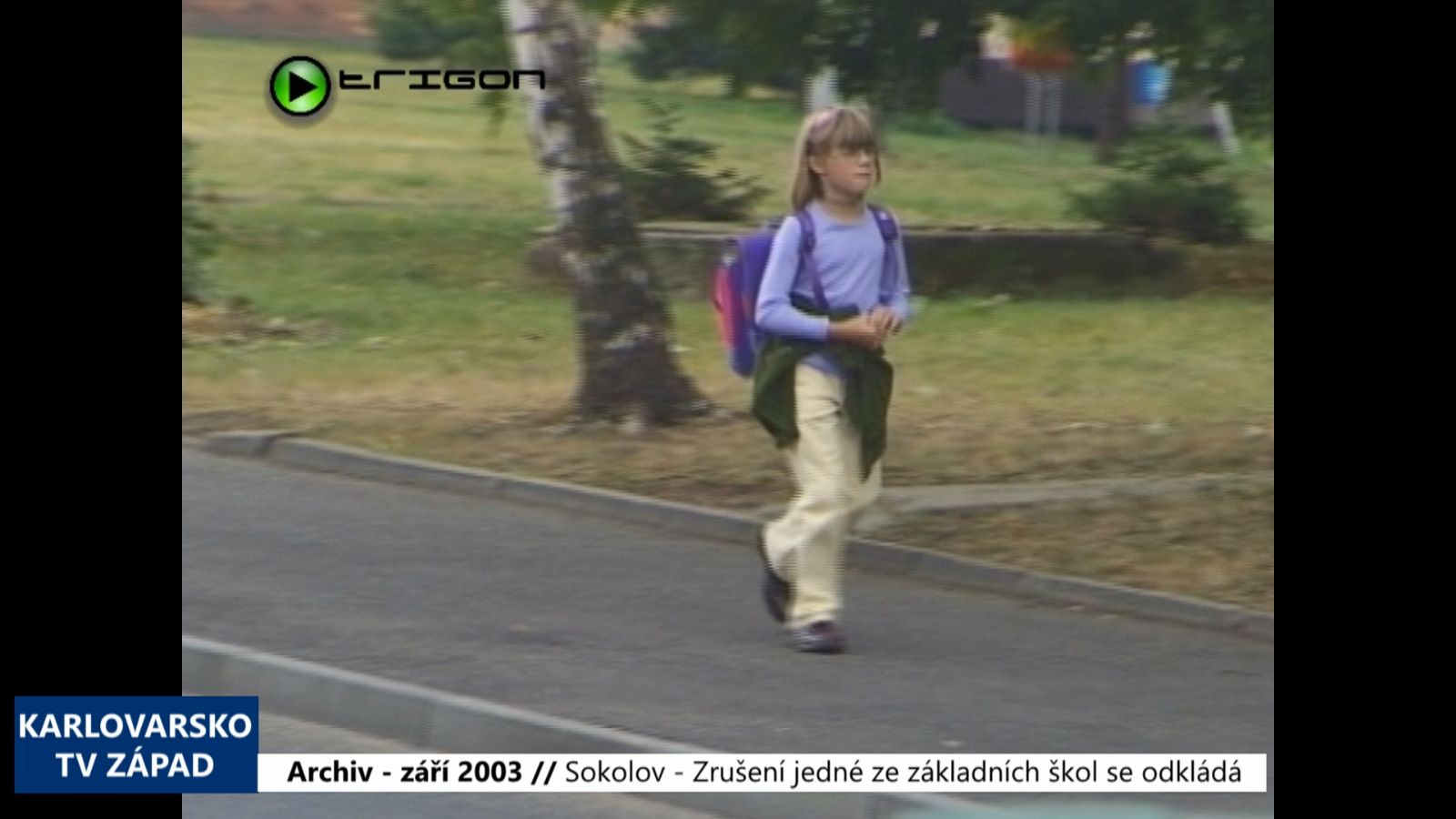2003 – Sokolov: Zrušení jedné ze základních škol se odkládá (TV Západ)