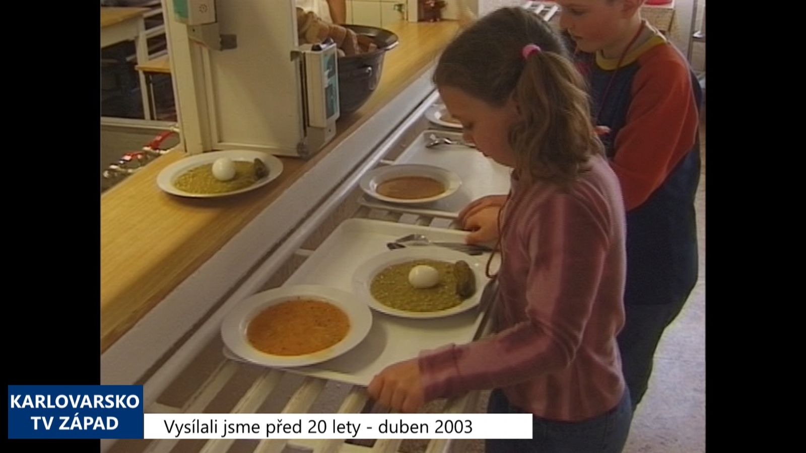2003 – Sokolov: Zůstane jen jedna školní jídelna (TV Západ)