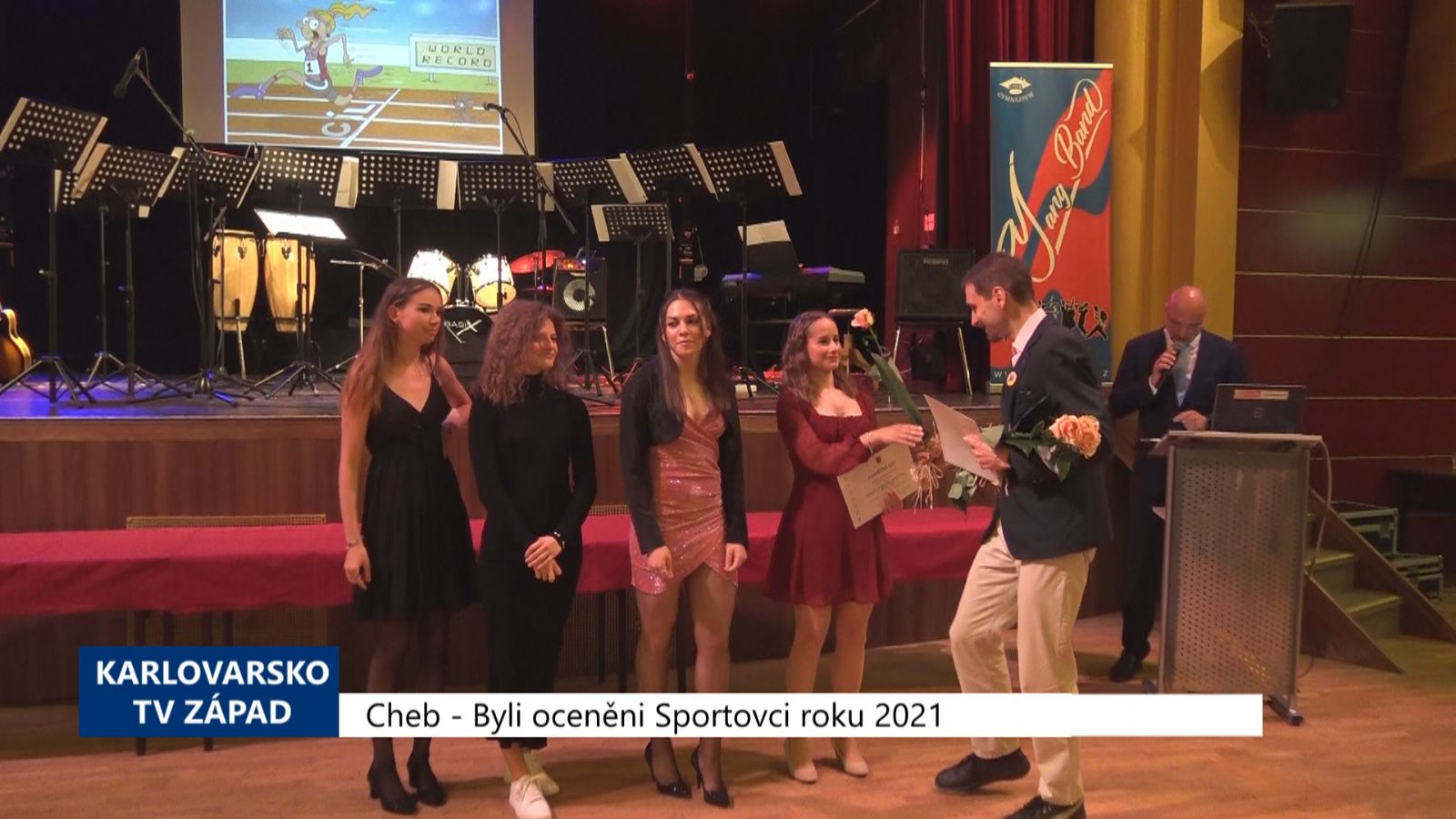 Cheb: Byli oceněni Sportovci roku 2021 (TV Západ)