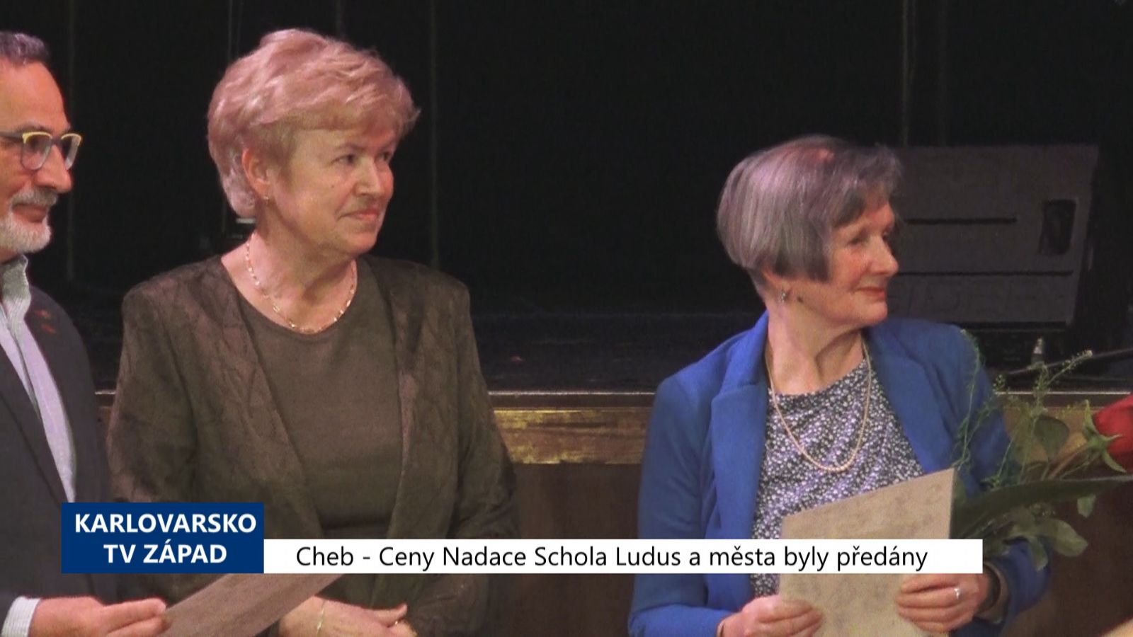 Cheb: Ceny Nadace Schola Ludus a města byly předány (TV Západ)