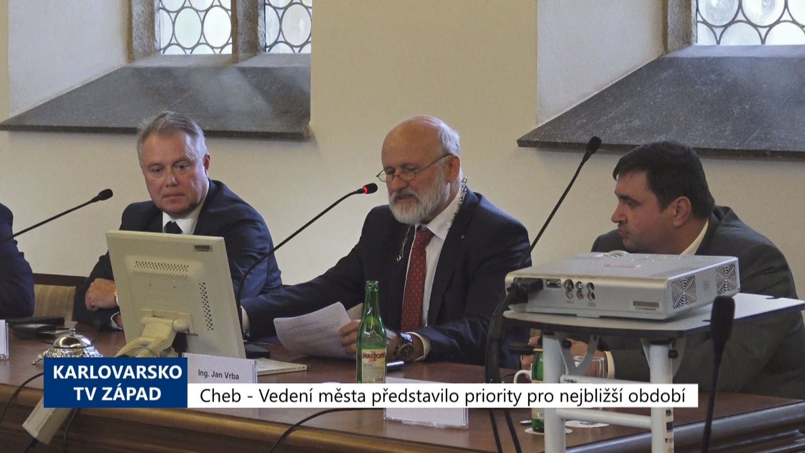 Cheb: Vedení města představilo priority pro nejbližší období (TV Západ)