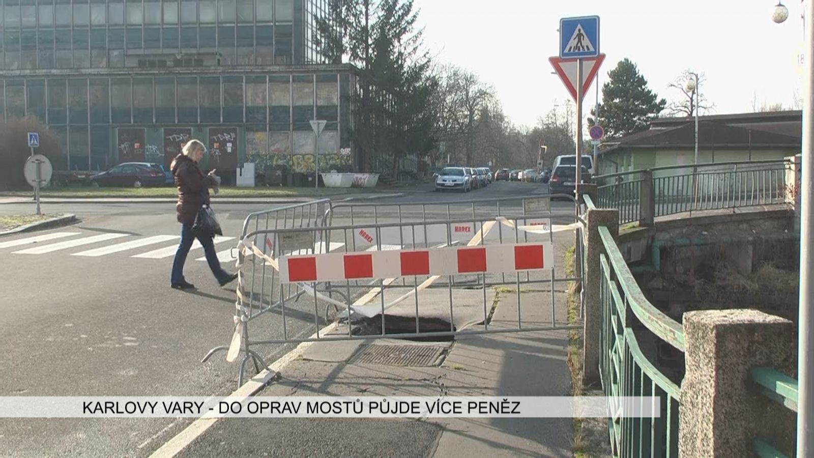 Karlovy Vary: Do oprav mostů půjde více peněz (TV Západ)