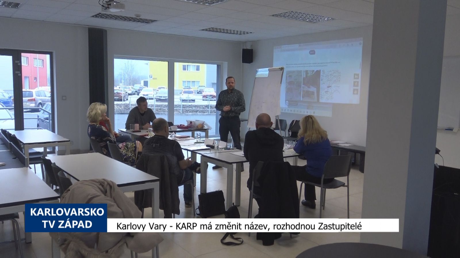 Karlovy Vary: KARP má změnit název, rozhodnou Zastupitelé (TV Západ)