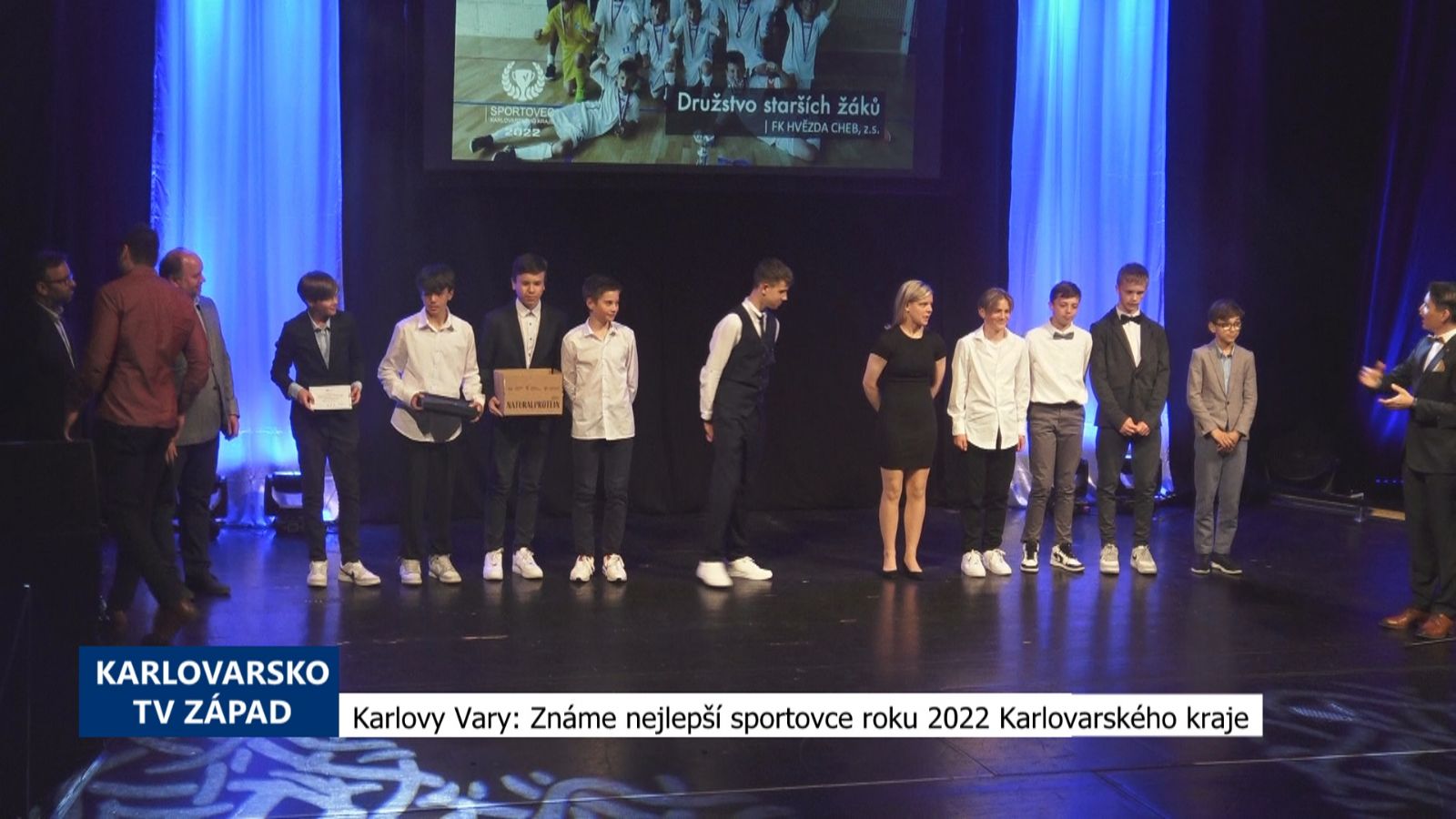 Karlovy Vary: Známe nejlepší sportovce roku 2022 Karlovarského kraje (TV Západ)