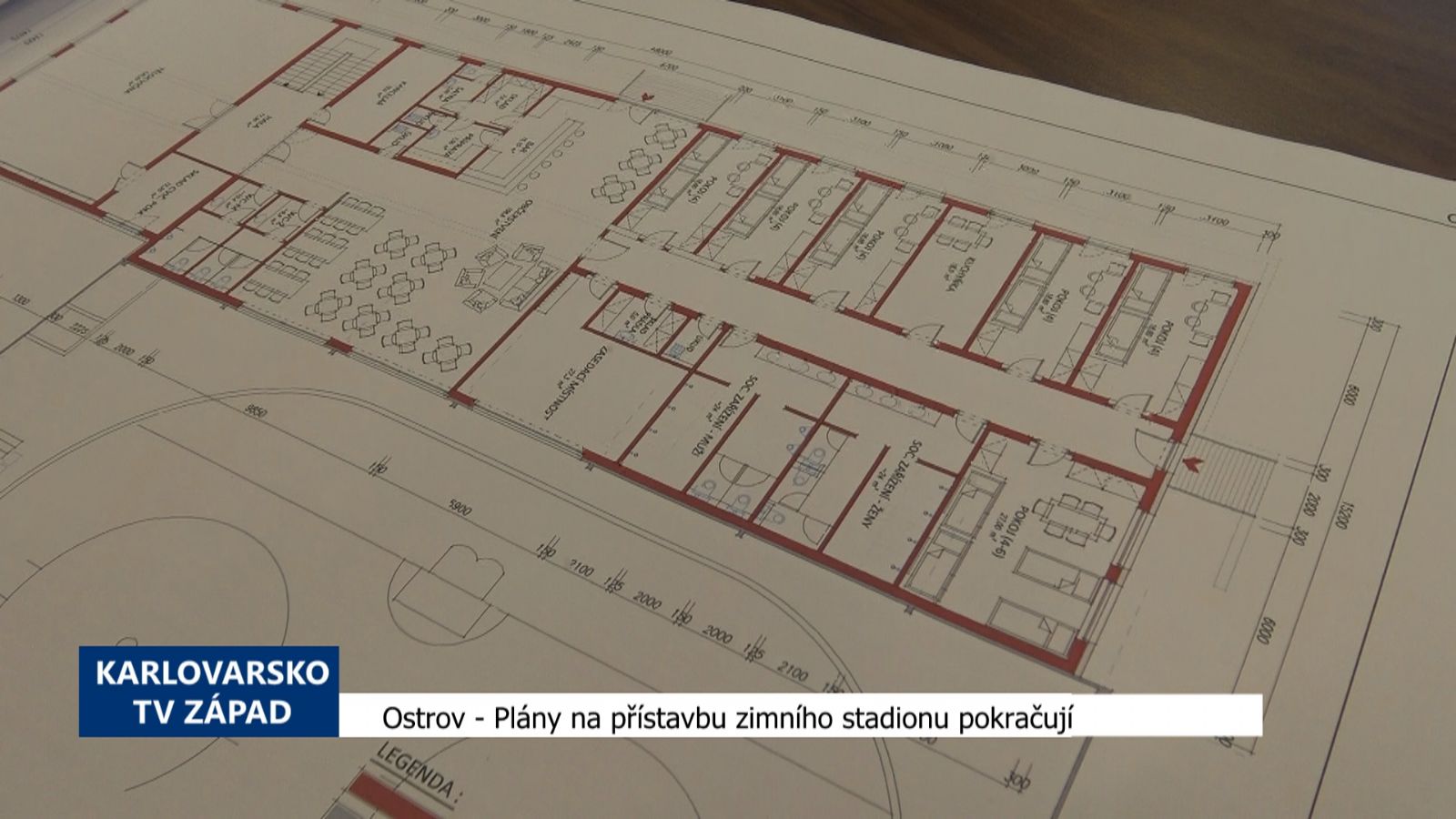Ostrov: Plány na přístavbu zimní stadionu pokračují (TV Západ)