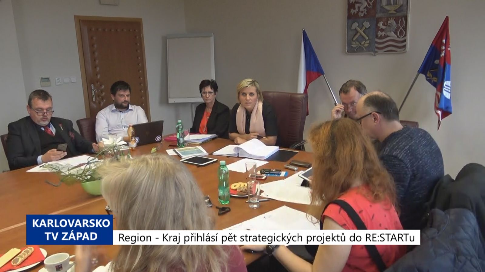Region: Kraj přihlásí 5 strategických projektů do RE:STARTu (TV Západ)