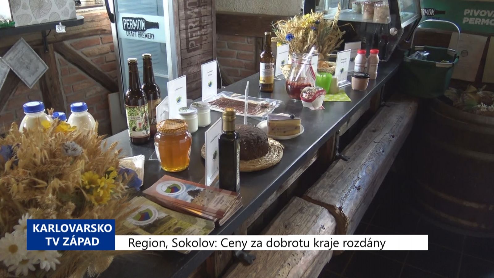 Region, Sokolov: Ceny za dobrotu kraje byly rozdány (TV Západ)
