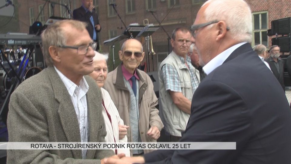 Rotava: Strojírenský podnik Rotas oslavil 25 let (TV Západ)