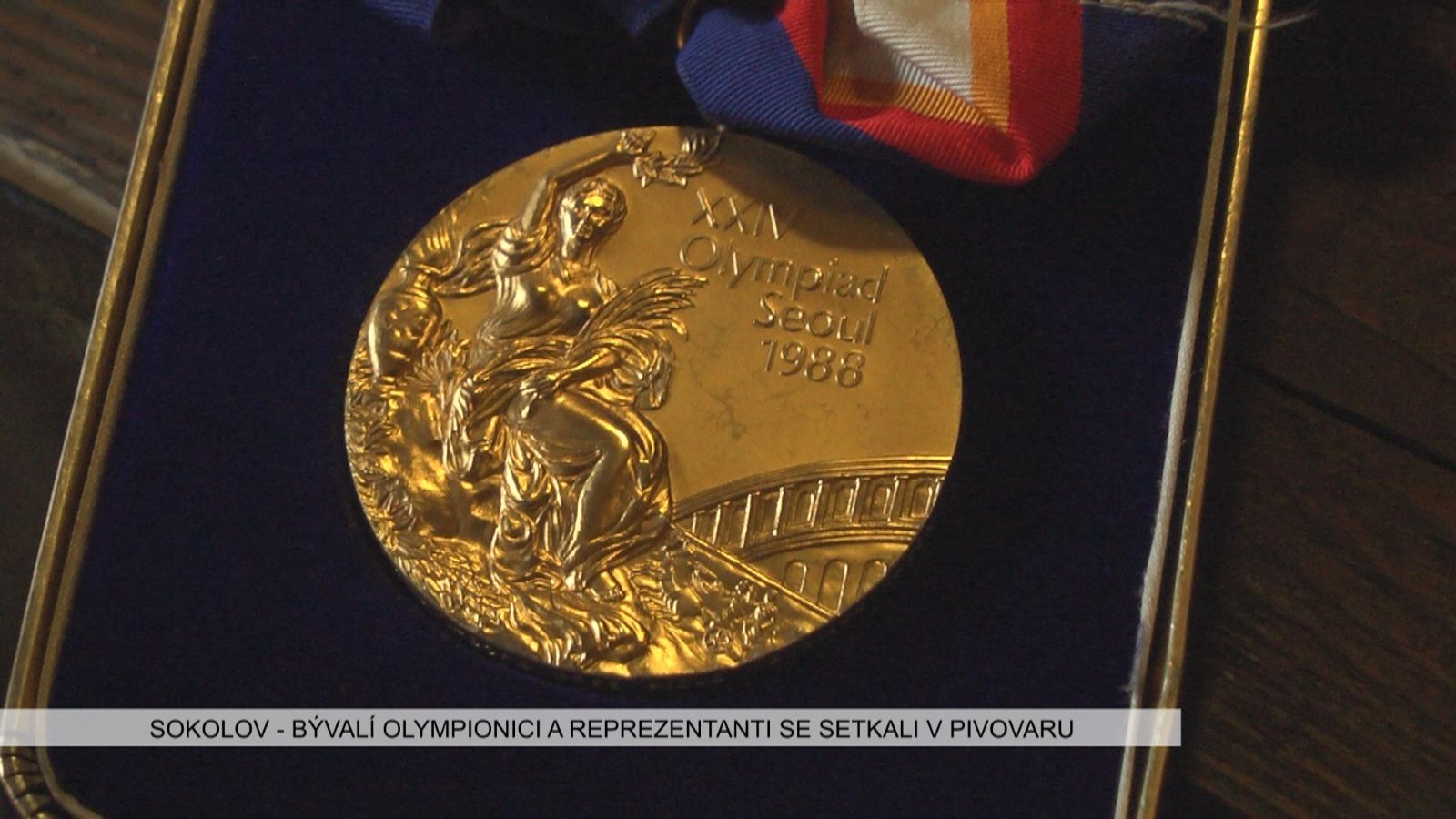 Sokolov: Bývalí olympionici a reprezentanti se setkali v pivovaru (TV Západ)