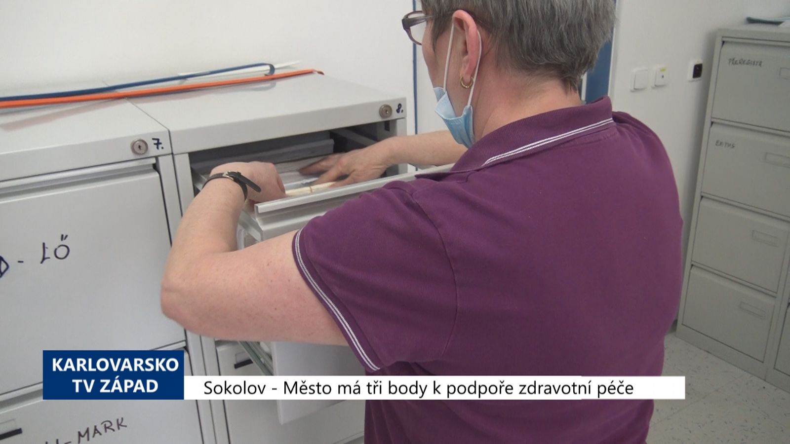 Sokolov: Město má tři body k podpoře lékařské péče (TV Západ)