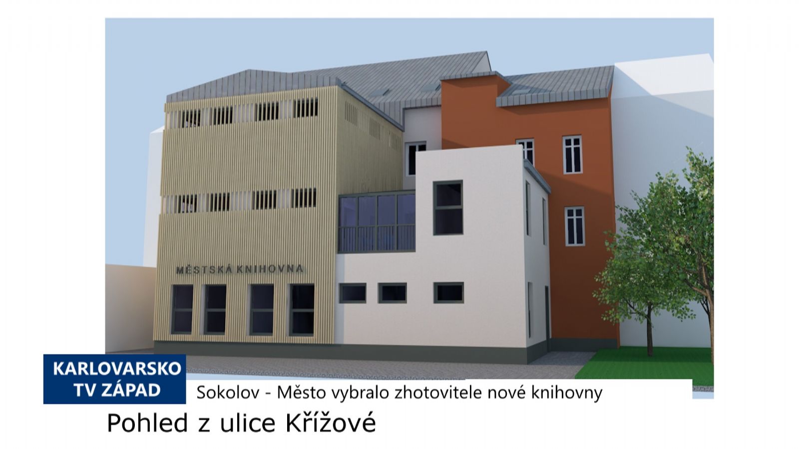 Sokolov: Město vybralo zhotovitele nové knihovny (TV Západ)